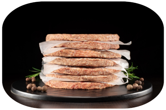 hamburguesa pura carne